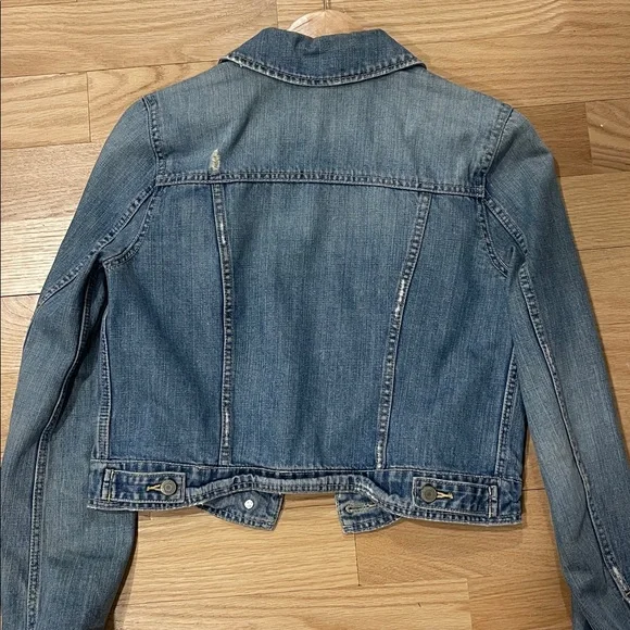 American Eagle Outfitters Light Blue Denim Jacket - Women's - Picture 6 of 6